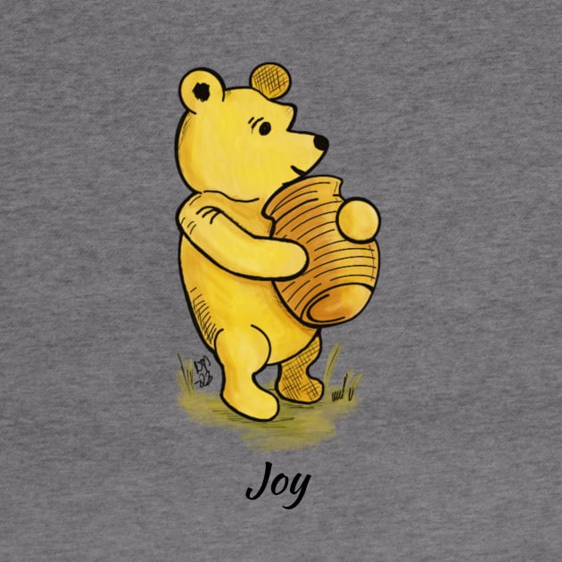 Joy - Winnie the Pooh by Alt World Studios